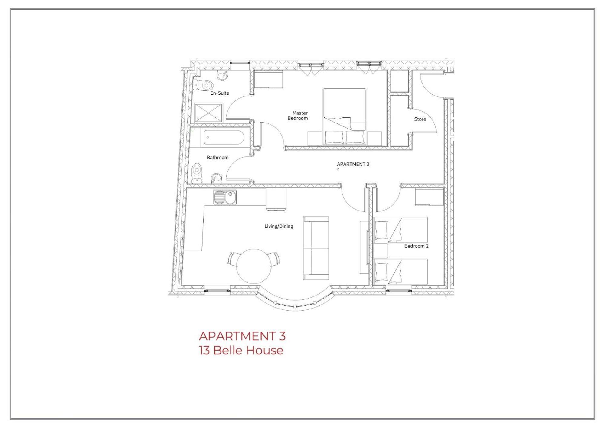 Finest Retreats - 13 Belle House - Apartment 3 Filey Luaran gambar